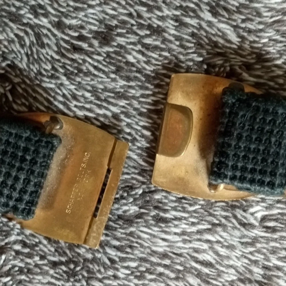 Vintage brassy gold